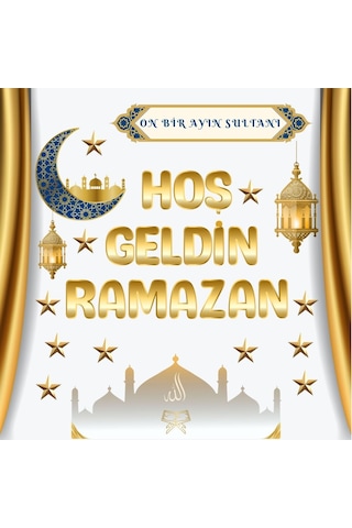 Hoş Geldin Ramazan Ev Okul Duvar Süsü