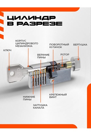 Nora-m Kilit Minyesi / Al Silindiri, Döner Başlıklı Standart Lv-90 45-45v 154544335