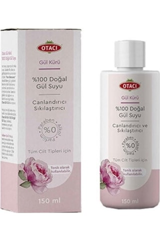 Otacı Gül Kürü Natural Doğal Gül Suyu 150 ML