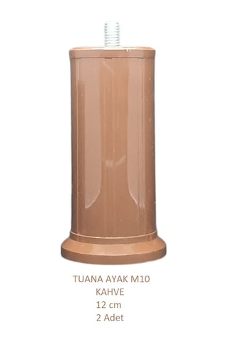 Tuana Ayak 12 cm M10 Cıvatalı Kahve (2 Adet)