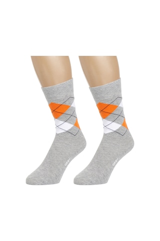 Ozzy Socks 3 Çift Dikişsiz Erkek Penye Pamuklu 4 Mevsim Çorap Lacivert