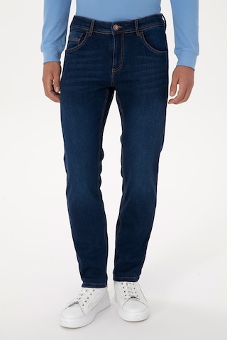 U.S. Polo Assn. Erkek Koyu Mavi Slim Fit Jean Pantolon 50316554-DN0023