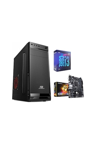Power Boost VK-A0025 i3-9100 8 GB DDR4 120 GB SSD Free Dos Masaüstü Bilgisayar