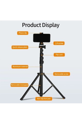 Tongxida Jmary Mt-39 Kamera Standı Tutucu, Canlı Yayın İçin Mükemmel