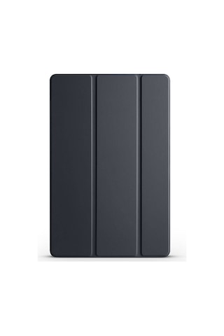 Goocamp Galaxy Tab A9 Plus Uyumlu Smart Cover Standlı 1-1 Kılıf-siyah Tablet Kılıfı