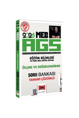 Yargı 2026 Meb Ags Eğitim Bilimleri Ve Türk Milli Eğitim Sistemi Ölçme Ve Değerlendirme Soru Bankası