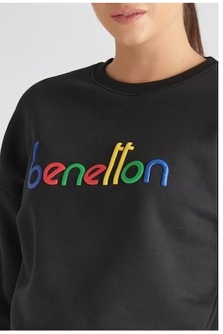 Benetton Bnt-w100-t Kadın Sweat Bnt-w100-t-r1534 Siyah