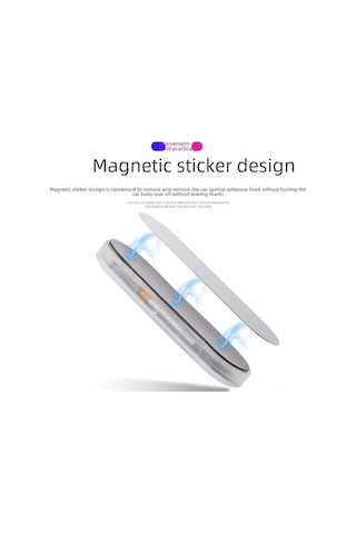 Neevoyu Araba Işıklı Dekorasyon: Dokunmatik Duyarlı İç Cephe Led Lambası, Usb Beslemeli, 8 Renkli Renk Değişimi, Uzun Ve Dairesel Model