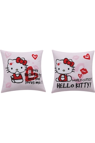 Taç Hello Kitty 40X40 Cm Kırlent