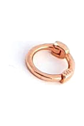 925ayar Gümüş Rose Tragus Halka Piercing Altın
