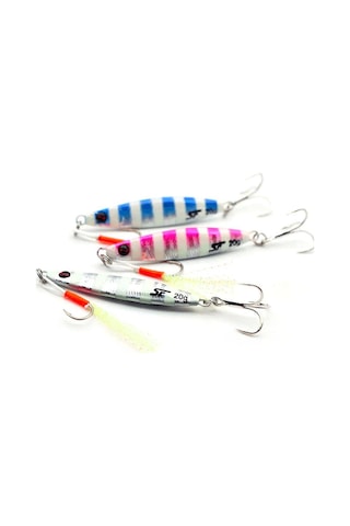 Shufa Psycho Sprat Jig Turkish Zebra Mix 3 Adet 14 Gr