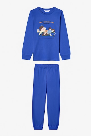 Penti Erkek Çocuk Saks Paws&play Uzun Kollu Pamuklu 2li Pijama Takımı