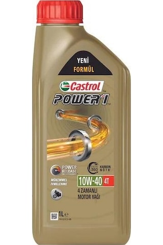 Castrol Power 1 4T 10W40 1LT Motor Yağı Castrol Power 1 4T 10W40 1LT Motor Yağı