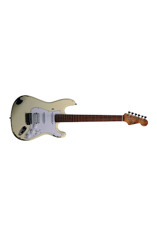 Lea Rlc-100 Ow Limited Edition Heavy Relic Elektro Gitar Olympic White