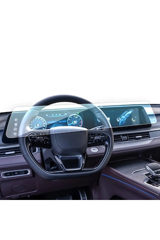 Chery Tiggo 8 Pro Avantgarde Uyumlu 24.6 İnç Sürücü Bilgi Ve Navigasyon 9h Nano Ekran Koruyucu 9H Nano Ekran Koruyucu
