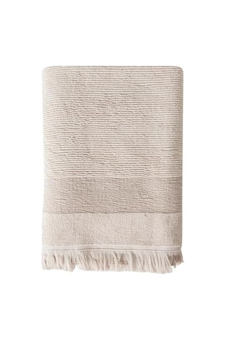 Borla Bej Banyo Havlu 90x150 4 Renk