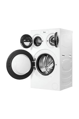 Hoover HMQD 410CBL9-17 Multiwash 1400 Devir 10 Kg +1 Kg +1 Kg 1400 Devir 3 Tamburlu Çamaşır Makinesi Beyaz