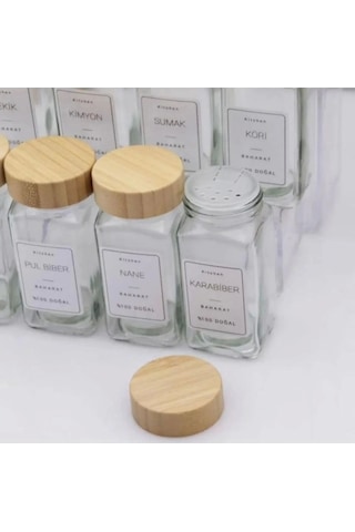 Mien Men 711908 Cam Baharat Seti 12 Li Çok Renkli