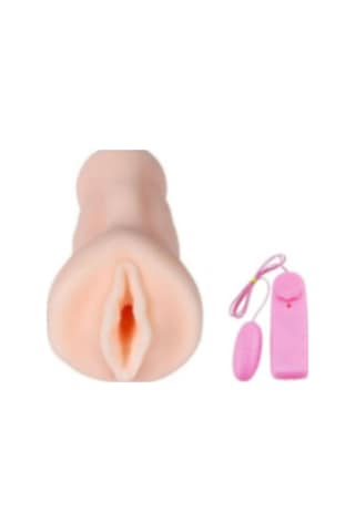 Hızlı Express Shequ Nikita Titreşimli Gerçekçi Doku Realistik Suni Vajina Masturbator