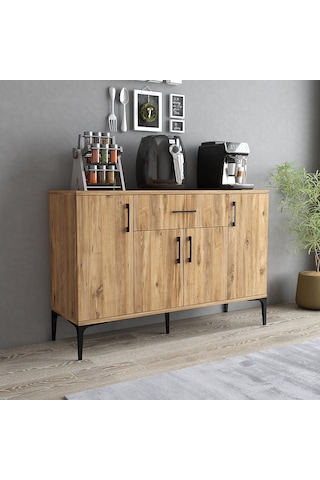 Tanmob Mdl0302 Alt Çok Amaçlı Dolap 4 Kapaklı Çekmeceli Mutfak Do