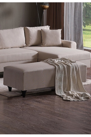 Kagu Corner Flavia Puf Krem