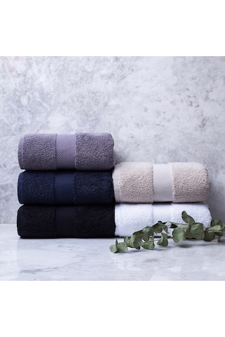 Mudo Home Classy Banyo Havlusu Siyah 90x150 Cm