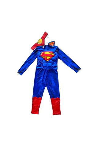 Superman Kaslı Kostüm 4-6