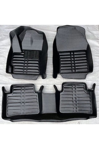 Citroen C5 Aircross Uyumlu 2020 Sonrası 5d Havuzlu Karbon Dizayn Paspas Seti