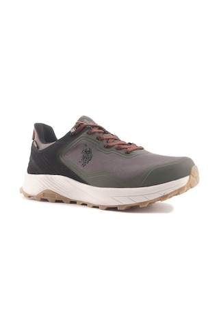 U.S. Polo Assn. U.s.polo Assn Kıan 4pr Siyah Su Geçirmez Waterproof Anatomik Spor Ayakkabı Haki