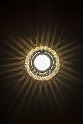 5 Adet Noas Yl65 1667 Geras Led Çerçeveli 4000k Kristal Cam Spot Kasa Beyaz