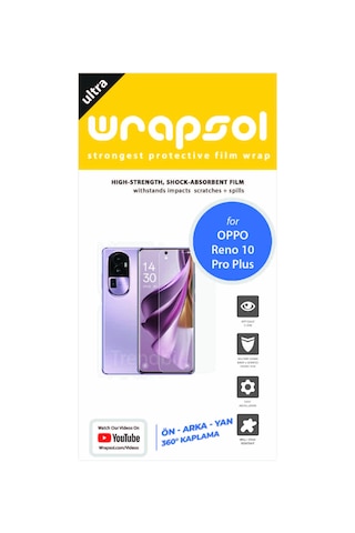 Oppo Reno 10 Pro Plus 360 Derece Full Tam Yüzey Kaplayan Film