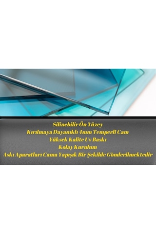 Metacam 3d Kaplan Fotoğrafı Cam Tablosu