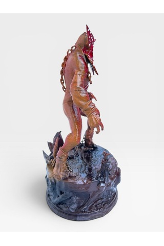 Stranger Things Demogorgon Figürü 15 Cm Diorama Standlı Biblo - Özel Seri