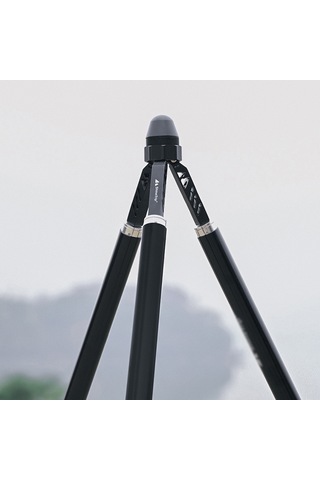 Shinetrip-açık Kamp Yürüyüş Piramit Çadır Desteği Çok Fonksiyonlu,siyah Siyah