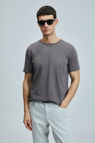 Lufian 111020259 Junya Erkek Basic Tişört Erkek T-shirt Vizon