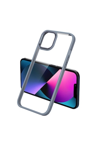 Apple Uyumlu iPhone 11 Uyumlu Zore Krom Kılıf-lavendery Gray Lavendery Gray -