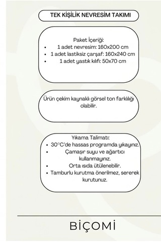 Bicomi Nefes Alan Pamuklu Gri Zigzag Tek Kişilik Nevresim Takımı Konfor Ve Terleme Önleyici Seri