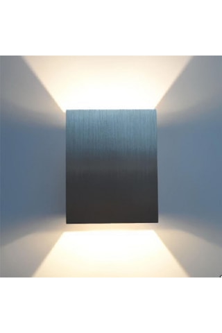 Suntek 3w Led Kare Duvar Lambası Aplikleri Ev Otel Bar Duvar Sıcak Beyaz
