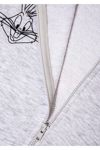 Mavi Bugs Bunny Açık Gri Kız Çocuk Sweatshirt M7s10134-88467 Açık Gri