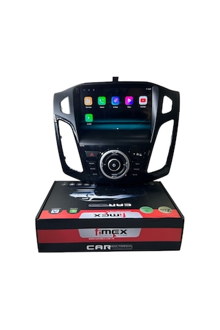 Ford Focus 3-3.5 Siyah Fimex 4-64 Fanlı Dspli Pro Oem Multimedia 9"