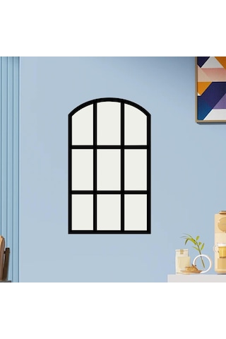 Suntek Kemerli Bölmesi Ayna Taklit Aynası Izgara Duvar Siyah