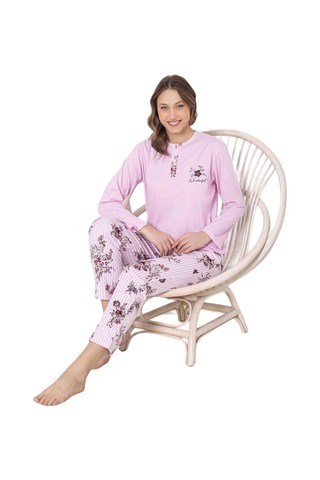 Abbas Erdem Erdem Pijama Takımı Dfn004 PEMBE