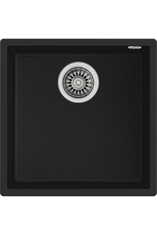 Teka Square 40.40 Tg Tek Hazneli Tegranite + Eviye - Siyah - 115230025