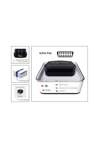 Vgate iCar Pro 2.1 WiFi Arıza Tespit Cihazı DTCFİX-BİMMERCODE
