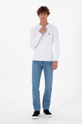 U.S. Polo Assn. Erkek Açık Mavi Straight Fit Jean Pantolon 50316547-DN0021