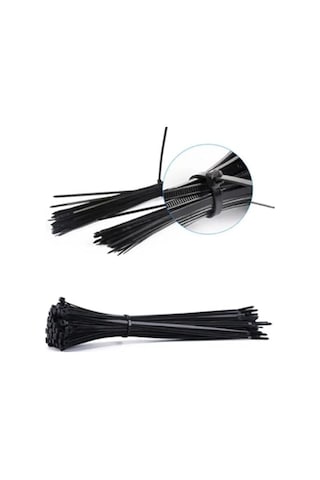 Kablo Klipsi L Kablo Bağı I Cırt Kelepçe I 3.6 Mm-30 Cm L 300 Mm