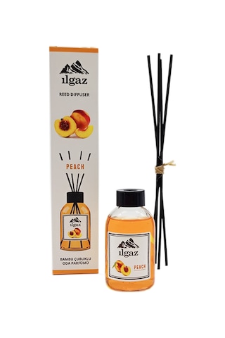 Ilgaz Reed Diffuser Oda Kokusu Bambu Çubuklu Şeftali 110 ML