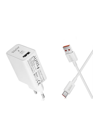Auris ARS-CH33 33 W USB To Type C Kablolu Turbo Hızlı Şarj Aleti
