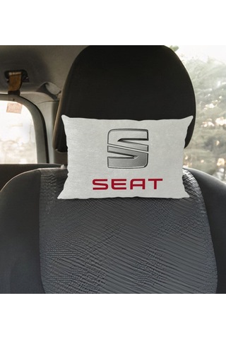 Bk Gift Seat Tasarımlı Dikdörtgen Araç Koltuk Yastığı-1