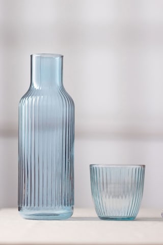 Rakle Splendid Bardaklı Sürahi Mavi 1000 Cc